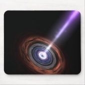 Gamma Rays in galaktischer Nuclei Mousepad (Vorne)