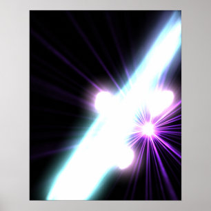 Gammastrahlen in galaktischen Kernen 3 Poster