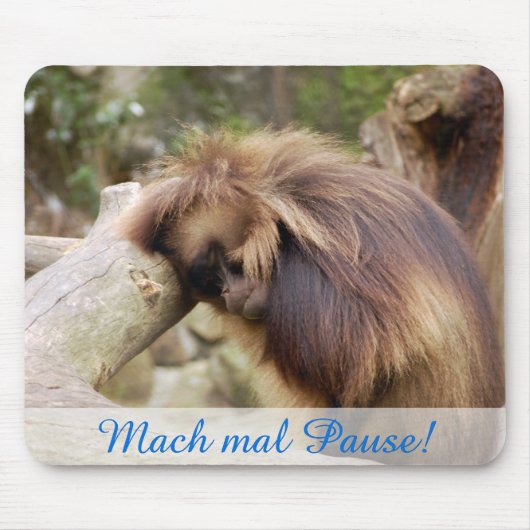 Gammelaffe-Mauspad Mousepad (Vorne)