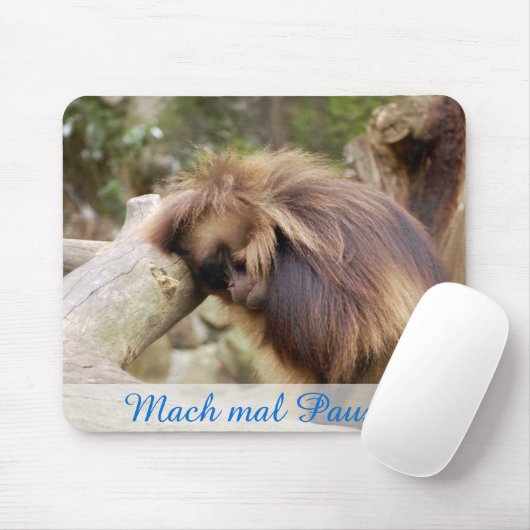 Gammelaffe Mouse Pad Mousepad (Mit Mouse)