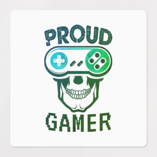 GAMMER PACK ETIKETTEN (Design 1)