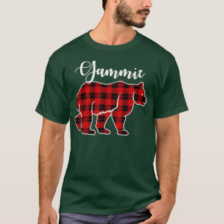 Gammie Bear Red Pläd Tee Best Matching Family Pre