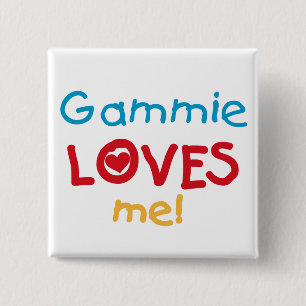 Gammie Lieben Me T - Shirt und Geschenke Button