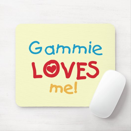 Gammie Lieben Me T - Shirt und Geschenke Mousepad (Mit Mouse)