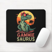 Gammiesaurus Dino Dinosaur Gammie-saurus T-rex Spa Mousepad (Mit Mouse)