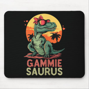 Gammiesaurus Dino Dinosaur Gammie-saurus T-rex Spa Mousepad