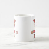 Gammon ist Kreuz Kaffeetasse (Mittel)