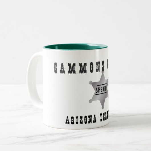 Gammons Gulch Coffee Tasse (Vorderseite Links)