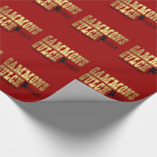 Gammons Gulch Geschenkpapier (Ecke)