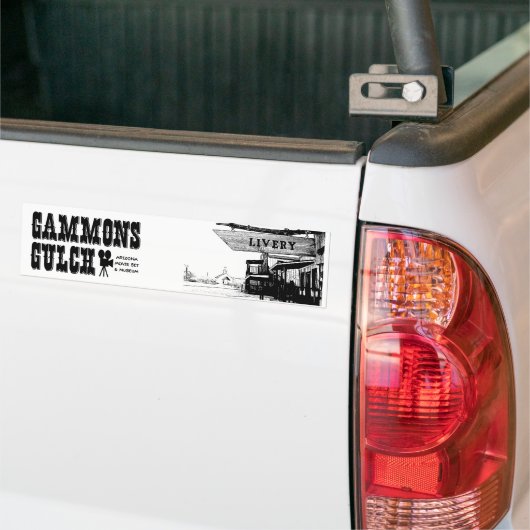 Gammons Gulch Movie Set Autoaufkleber (Auf Lkw)