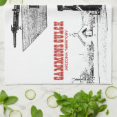 Gammons Gulch Souvenir Küchentücher (Gefaltet)