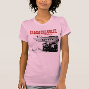 Gammons Gulch Souvenir Women's Racerback T - Shirt
