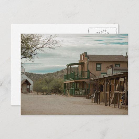 Gammons Gulch Town Postcard Postkarte (Vorne/Hinten)