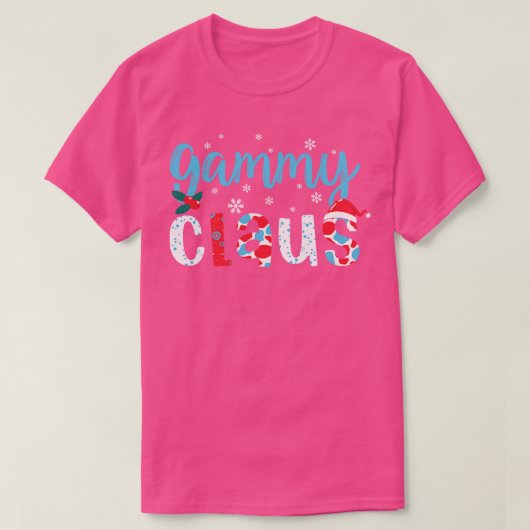 Gammy Claus T-Shirt (Design vorne)