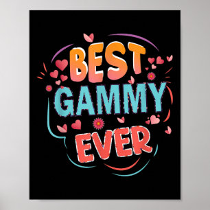 Gammy Ever Oma Mother's Day Christmas Gammy Poster