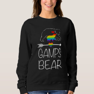 Gamps Bear Proud Mama Regenbogen Flag LGBbt Prix Sweatshirt