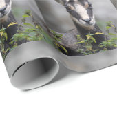 Gams Gemse Gämse Geschenkpapier (Rolleneckpunkt)