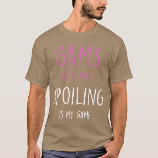 Gams Oma Retro T-Shirt (Vorderseite)