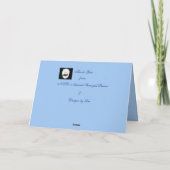 Gämse-Grußkarte "Gotcha" Feiertag Karte (Rückseite)