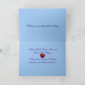 Gämse-Grußkarte "Gotcha" Feiertag Karte (Innenseite)