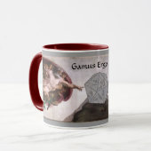Gamus ergo Summen-Wecker-Tasse Tasse (Vorderseite Links)