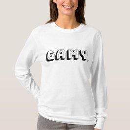 GAMY® Black Logo Damen T-Shirt
