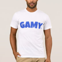 GAMY® Royal blue Logo Herren T-Shirt