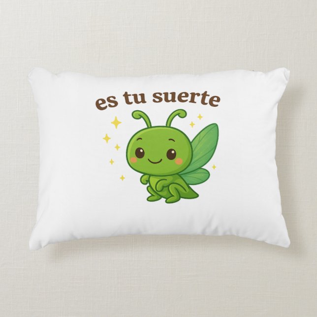 Gan’s Magic Pillow - "Mi Suerte es Tu Suerte" Dekokissen (Vorderseite)