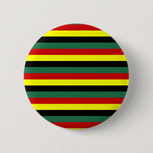 Gana-Fahne-Streifen Button