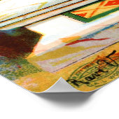 Ganapathi von Ravi Varma. Ganesha Poster (Ecke)