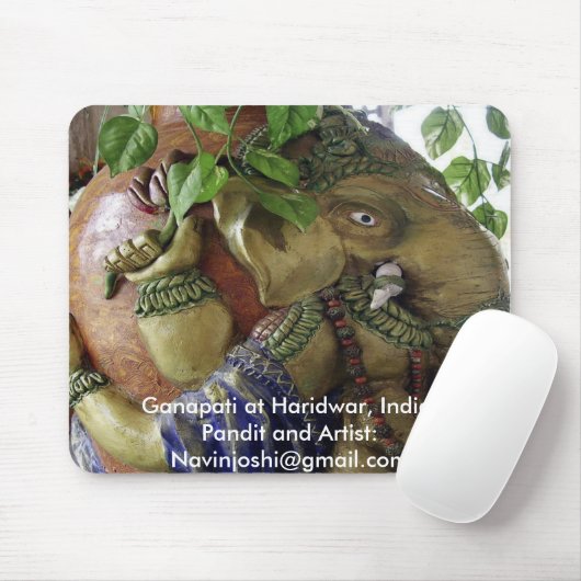 Ganapati bei Haridwa… Mousepad (Mit Mouse)