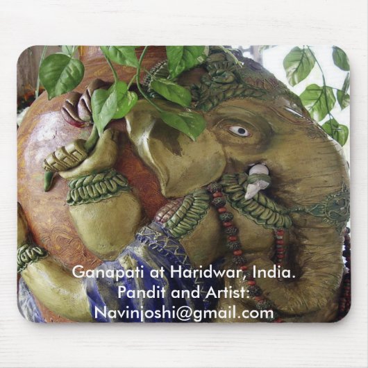 Ganapati bei Haridwa… Mousepad (Vorne)