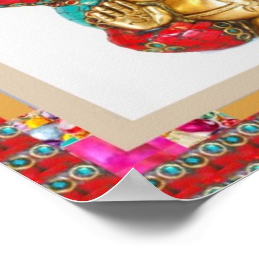 GANAPATI Ganesh Poster (Ecke)