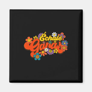 Ganas Feminist Latina mexikanische spanische Motiv Magnet