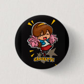 ganbatte button (Vorderseite)