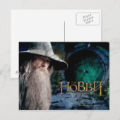 Gandalf bei BILBO BAGGIN™'s House Postkarte (Vorne/Hinten)