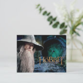 Gandalf bei BILBO BAGGIN™'s House Postkarte (Stehend Vorderseite)