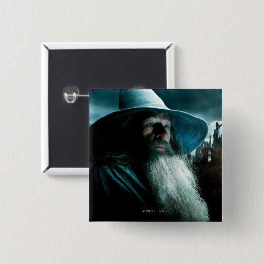 Gandalf bei Dol Guldur Button (Vorne & Hinten)
