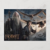 Gandalf, BILBO BAGGINS™ & The Great Eagles Postkarte (Vorderseite)