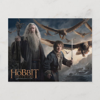 Gandalf, BILBO BAGGINS™ & The Great Eagles Postkarte