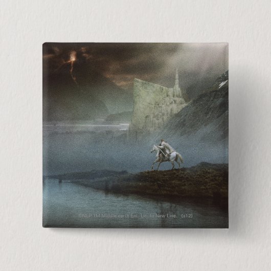 GANDALF™ bringt Hobbits in bewachte Städte Button (Vorderseite)