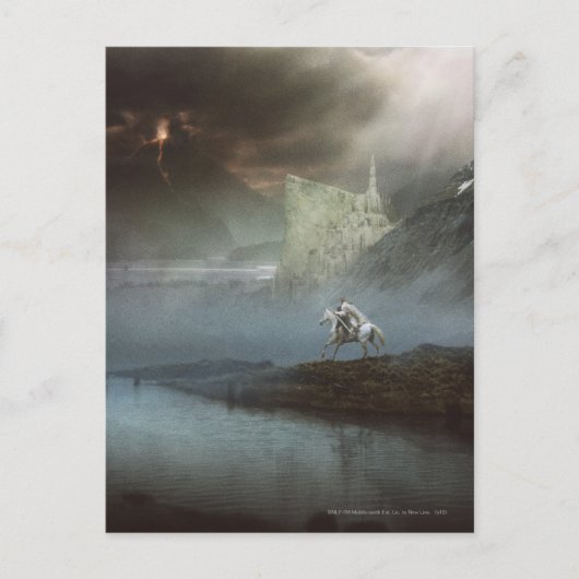 GANDALF™ bringt Hobbits in bewachte Städte Postkarte (Vorderseite)