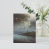 GANDALF™ bringt Hobbits in bewachte Städte Postkarte (Stehend Vorderseite)