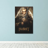 Gandalf Character Poster 1 Leinwanddruck (Insitu (Holzboden))