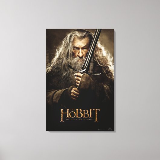 Gandalf Character Poster 1 Leinwanddruck (Vorderseite)