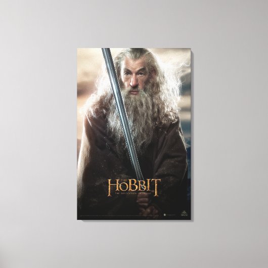 Gandalf Character Poster 2 Leinwanddruck (Vorderseite)