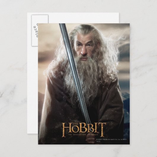 Gandalf Character Poster 2 Postkarte (Vorne/Hinten)