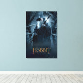 Gandalf Character Poster 3 Leinwanddruck (Insitu (Holzboden))