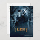 Gandalf Character Poster 3 Postkarte (Vorne/Hinten)