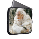 GANDALF™ das Weiße mit Schwert Laptopschutzhülle (Vorne Rechts)